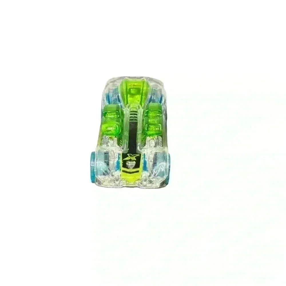 2004 Hot Wheels WHAT 4-2 Clear Blue/Green Car